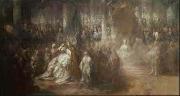 Carl Gustaf Pilo The coronation of Gustaf III, in the collection of the National Museum oil painting on canvas